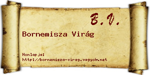 Bornemisza Virág névjegykártya